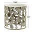 Table d'appoint latérale en aluminium et aluminium Sea Life