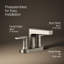 Taut Centerset Bathroom Sink Faucet-427942642