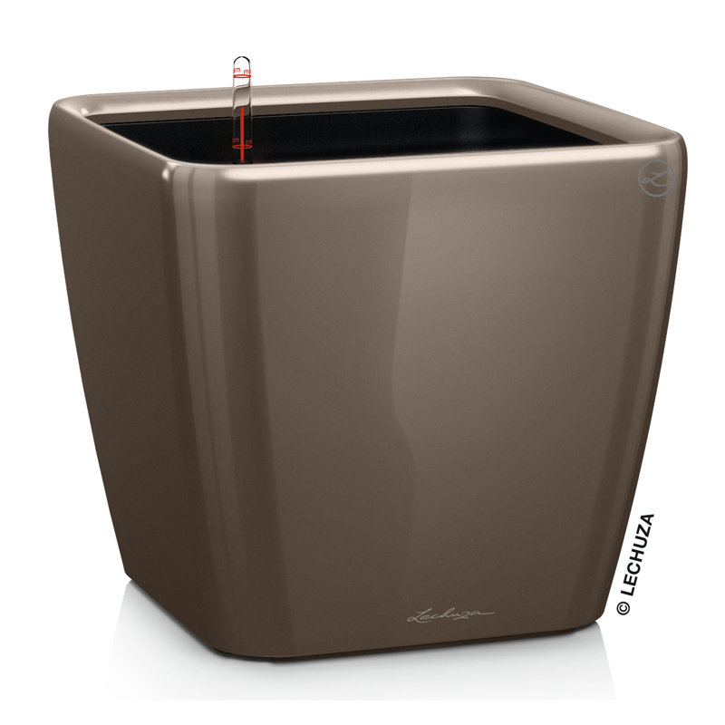 Quadro Premium Pot Planter, Taupe