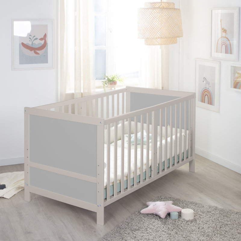 Easy Sleep 2 Cot Bed, in Grey