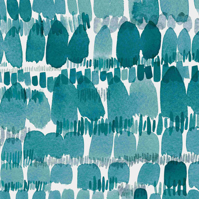 Hustle And Bustle I by Moira Hershey  Wrapped Canvas Print