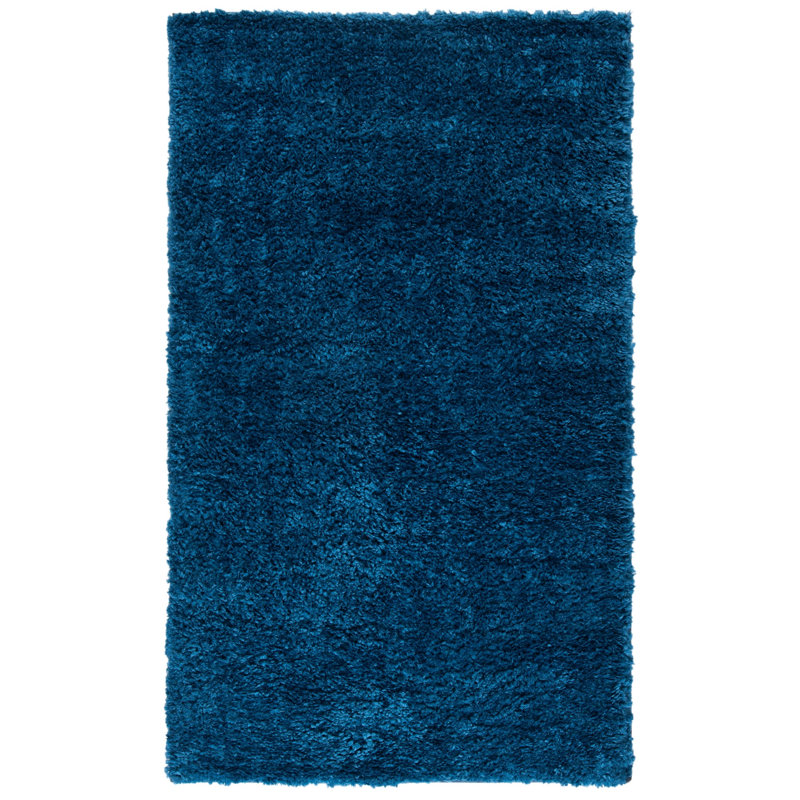 Jiang Navy Area Rug, Rectangle 3' x 5'