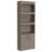 2-Drawer 7-Shelf Computer Desk With Hutch-1800399556