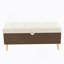 Banc de rangement avec repose-pieds Modern Modern-669104875