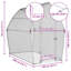  Chicken Cage Silver Galvanised Steel-1804754113