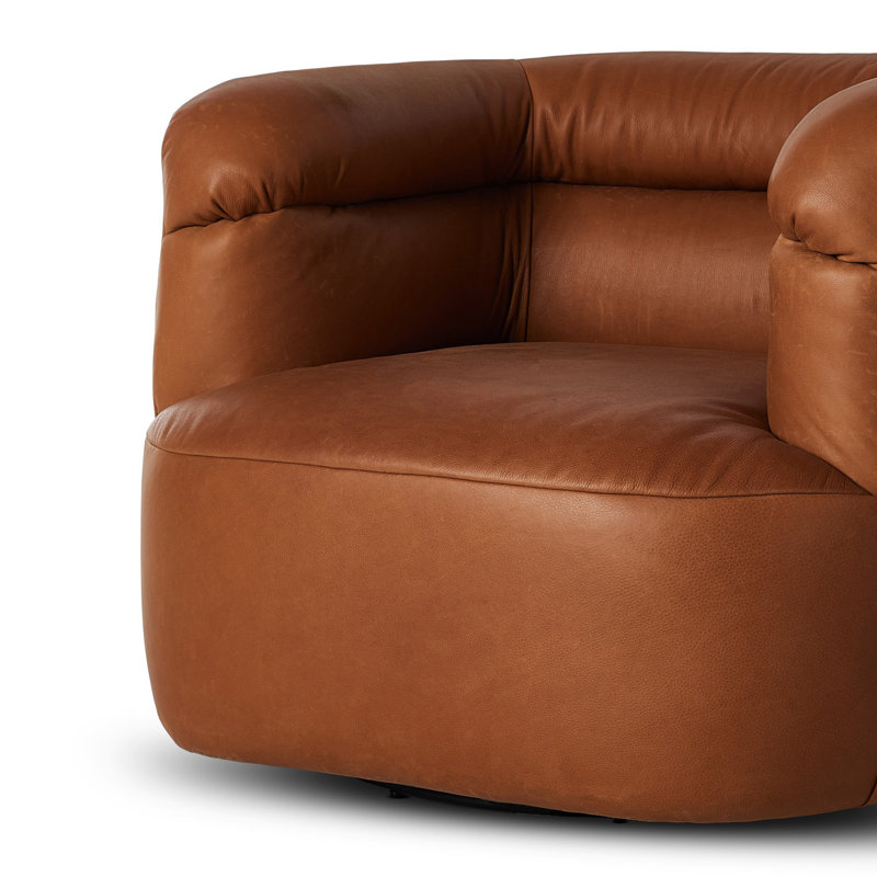 Gerrie Swivel Barrel Chair