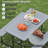 Picnic Table Bench Set For 2-4 People Outdoor Rectangular Camping Dining Table-80403543