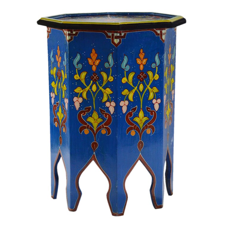 Handmade Moroccan Table Blue