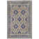 Alfa Rich Folse Afghan Style Gold & Navy, Royal Blue Washable Woven Cotton Area Rugs for Living Room Bedroom Kitchen Rug