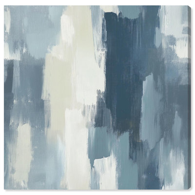 Blue Union Canvas by Art Remedy