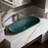 Iron Plains 33 In. Oval Drop-In / Undermount / Vessel Bathroom Sink-97760830