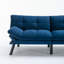 Canapé-lit pliant convertible bleu marine