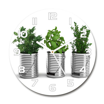 Jarden Glass Wall Clock