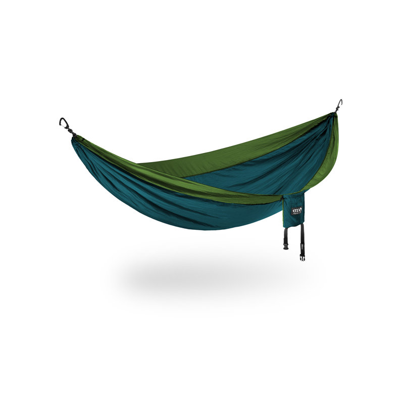 Camping Hammock, 33'' H x 66'' W x 114'' L, Marine/Cedar