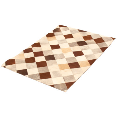 Bonum Cowhide Patchwork Indoor Rug