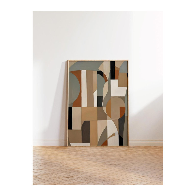 Peinture décorative encadrée