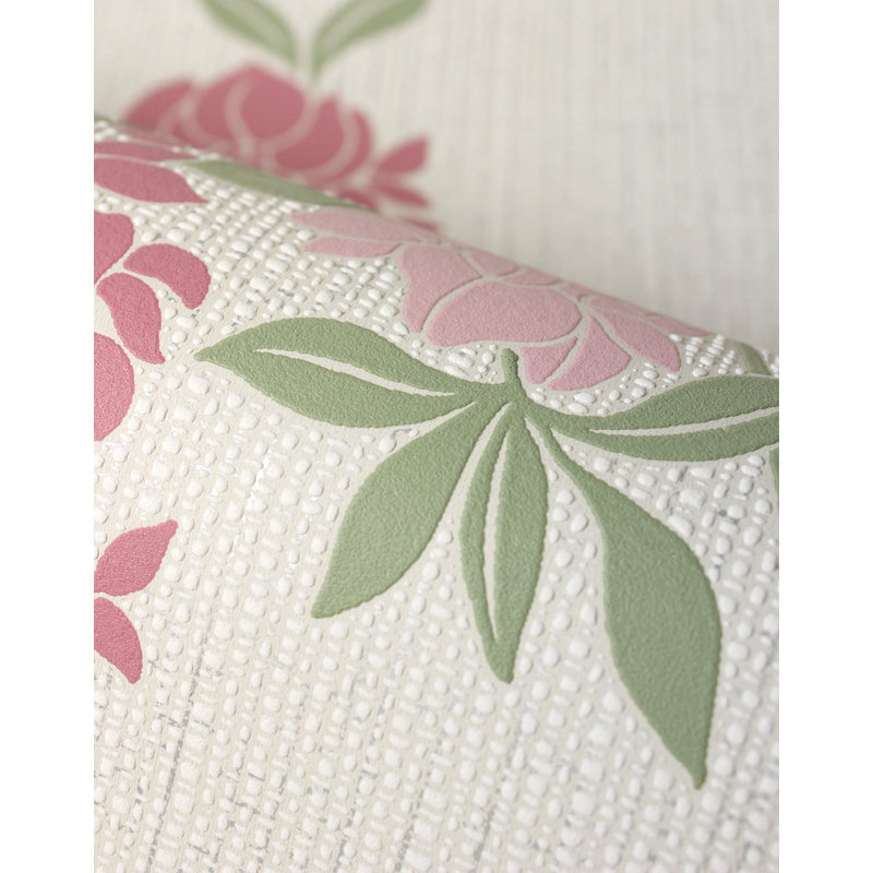 Papier peint Aisla Wisteria, Rose