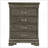 Elegant Gray Traditional Storage Chest