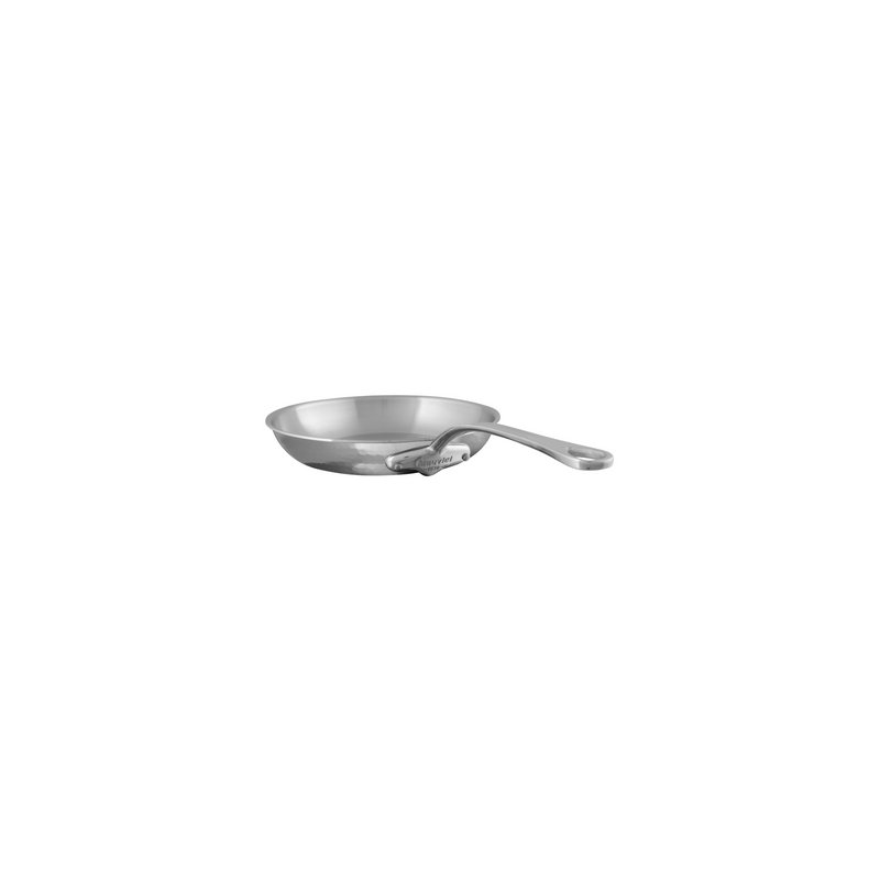 Mauviel M'ELITE Frying Pan With Cast Stainless Steel Handles, 10.2-In