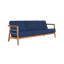 Aalto Teak Sofa With Cushion In Melon-1482238642