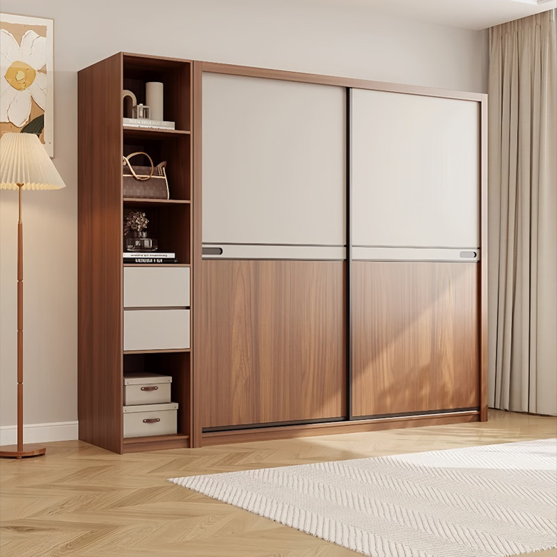 Luxurious And Simple Wardrobe, 83" H x 71" W x 24" D