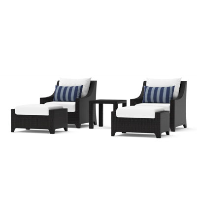 Mifflin 2 - Person Patio Conversation Sets with Cushions