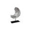 Cast Eroded Wood Circle on Stand Figurine