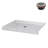 Streamline 48 in. x 36 in. Alcove Acrylic Shower Base in Matte Marble with Center Drain, Drain Included-118934326
