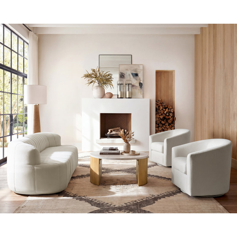 Ensemble repas 3 pièces Arturo, Ivory