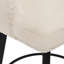 Ensemble de 3 tabourets pivotants avec siège rembourré et structure en métal-114649053