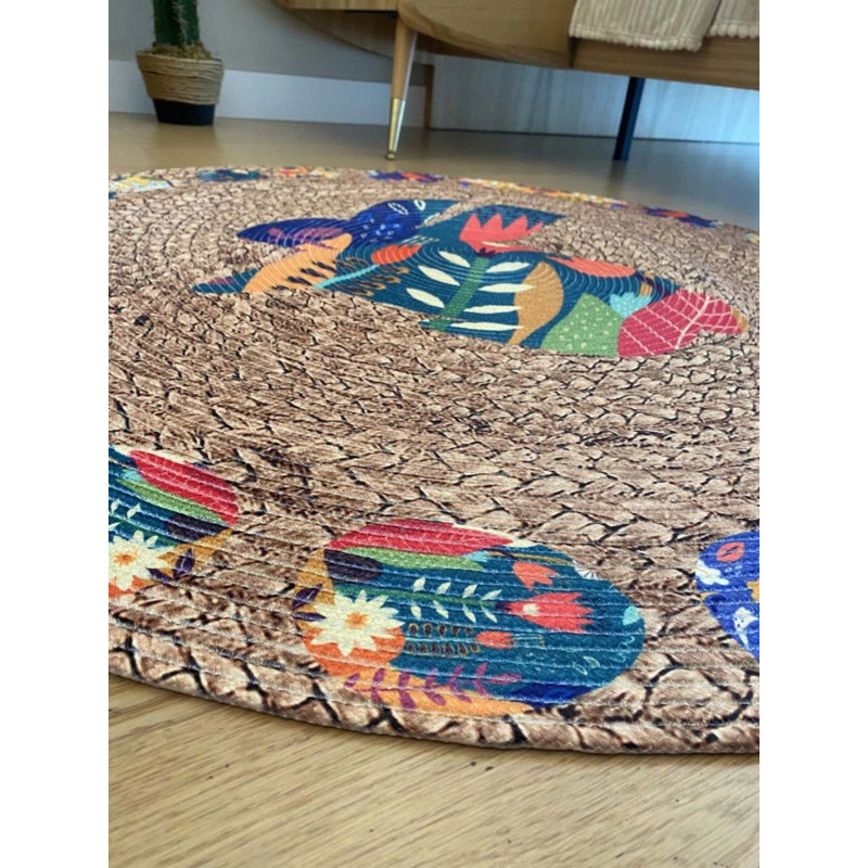 Tapis Napoli, Rond 2 pi 8 po