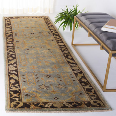 Oushak Hand Knotted Wool Oriental Rug