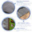 Harbour Housewares 110gsm Weed Control Membrane - 4m x 100m (8 Rolls)
