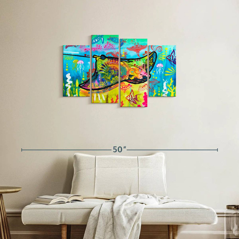 Brampt Sting Ray, 22" H x 36" W