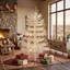 Sapin de Noël avec guirlandes lumineuses DEL