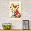 Rainbow Fox by Andy Westface - Print on Canvas-50018439-56677072