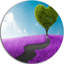 «Heart Tree Abstract», reproduction d'impression-35122214-35122223