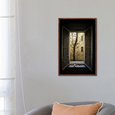 Midnight Sun II 1 Piece Single Picture Frame and Floater Frame Wall Art on Canvas