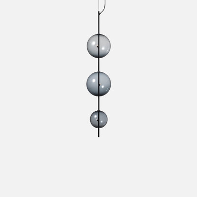 Black| Large Pendant with Extensions (Large, Small)