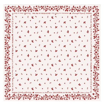 Kaleem Cotton Abstract Square Placemat