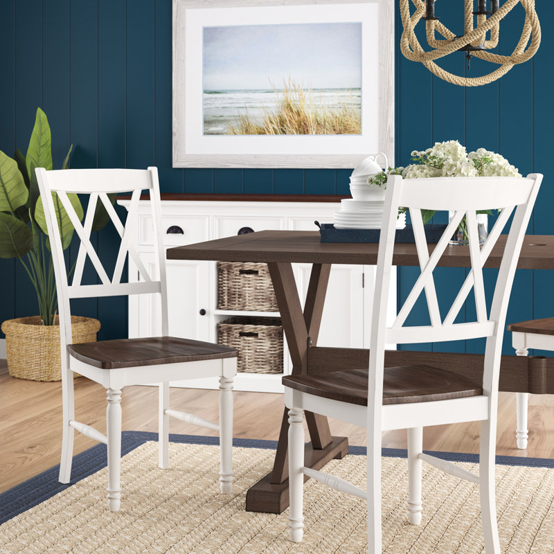 Dunblane 17.5'' H Side Chair, Distressed White