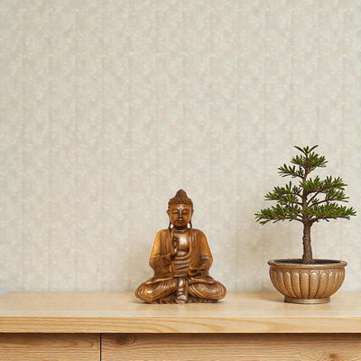 Wood Garden Statue