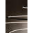 Circular 5 - Light Steel Dimmable LED Tiered Chandelier-86898575-85038818-86898578
