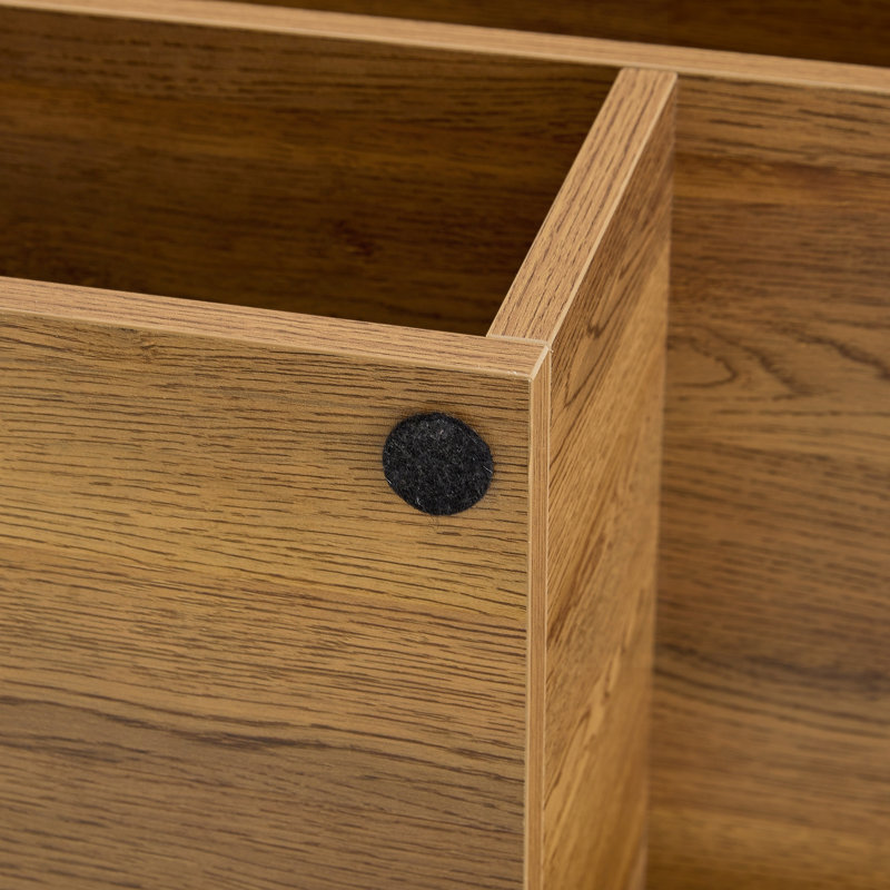 Meuble télé modulaire extensible avec casiers de rangement ouverts