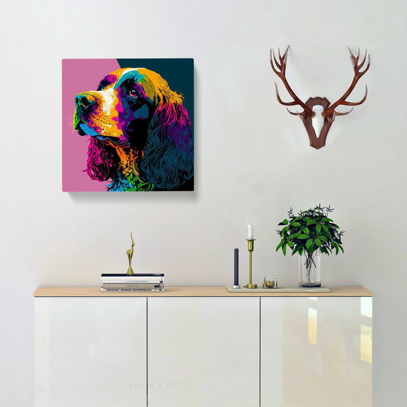 Cocker Spaniel Pop Art - Print