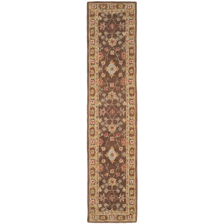 Charlton Home® Melania Hand Tufted Wool Oriental Rug & Reviews