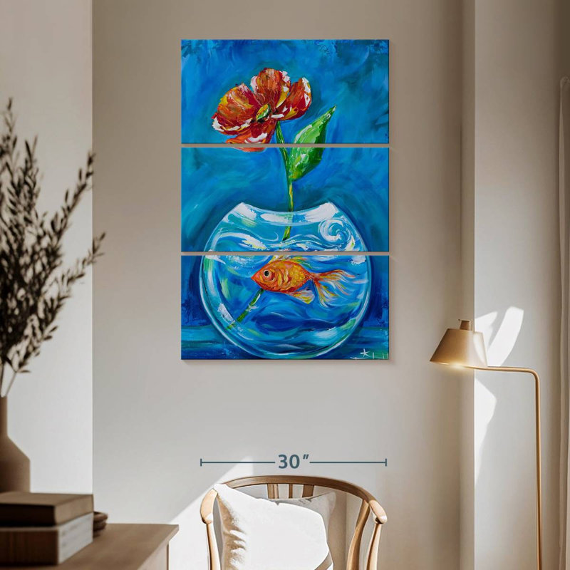 Brampt Goldie, 65" H x 42" W