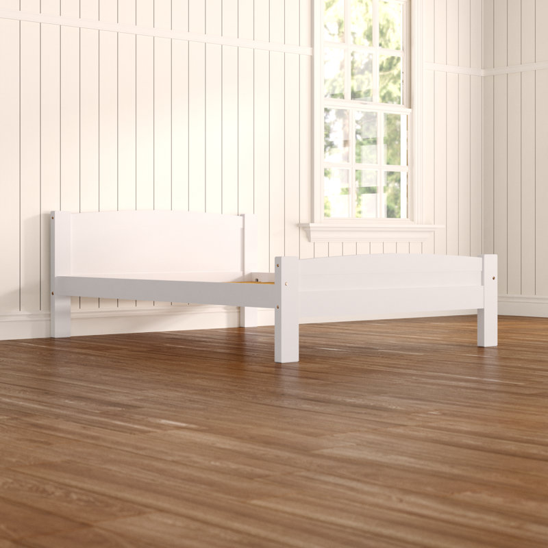 Auckland Bed Frame, White, Double (4'6)