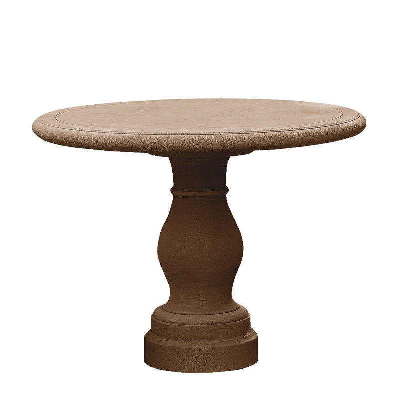 Palladio Stone/Concrete Bistro Table (Table ONLY), Aged Limestone