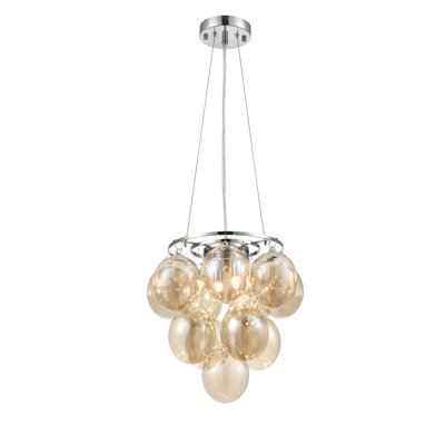 Andi 2 - Light Dimmable Tiered Chandelier